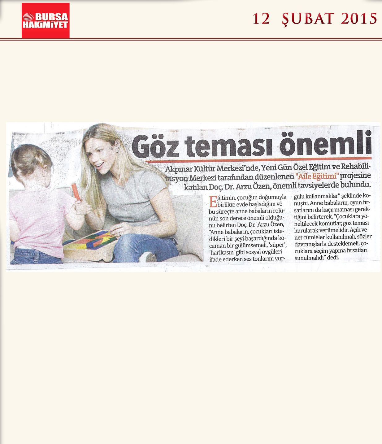 2015 Yılı Haberleri