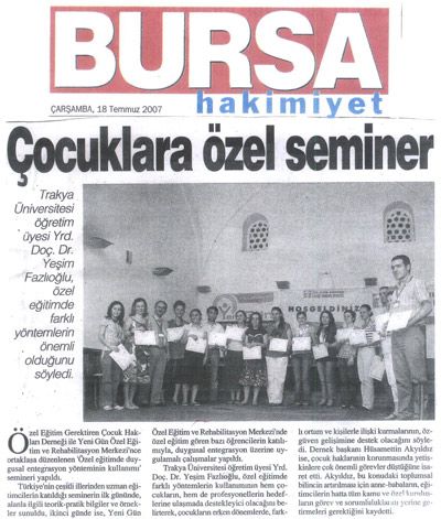 2007 Yılı Haberleri