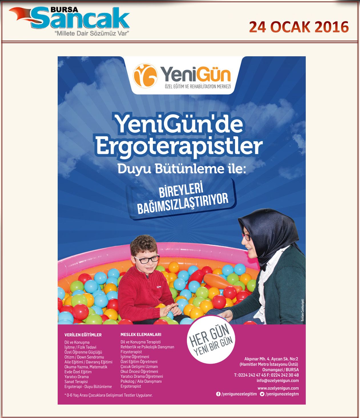 2016 Yılı Haberleri - 3