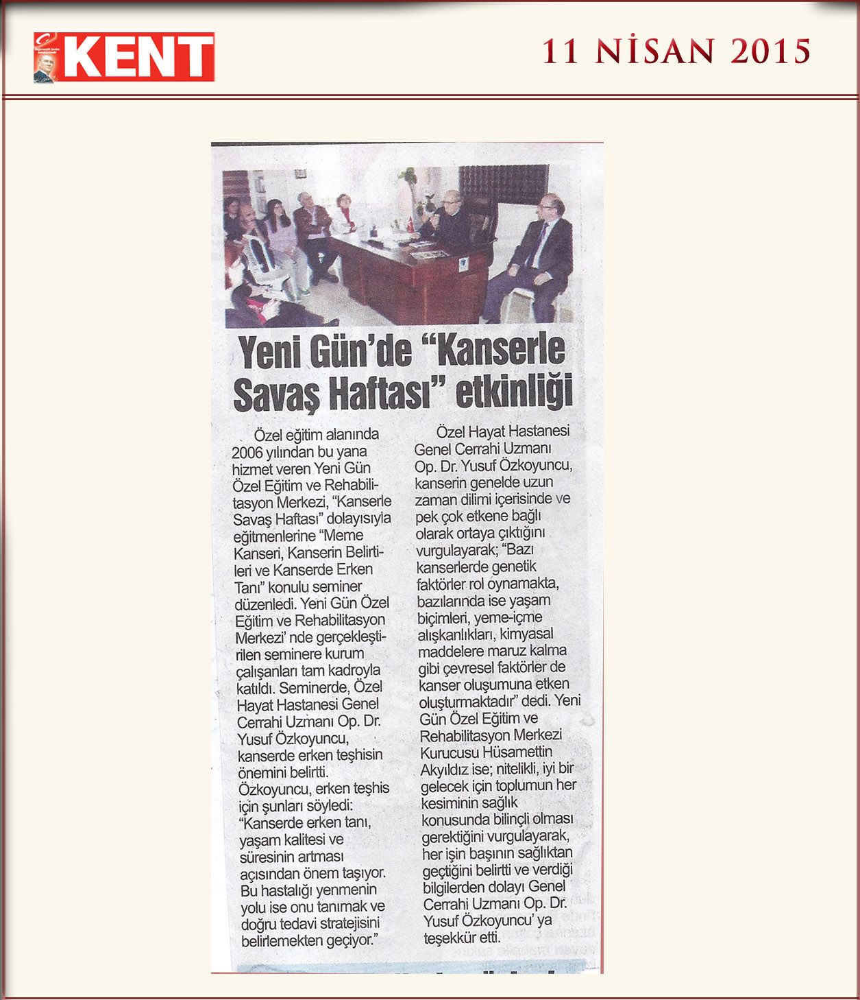 2015 Yılı Haberleri - 4