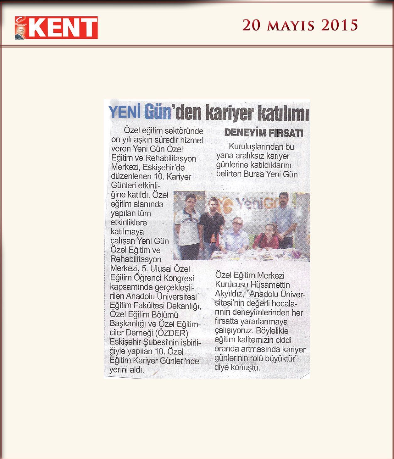2015 Yılı Haberleri - 6