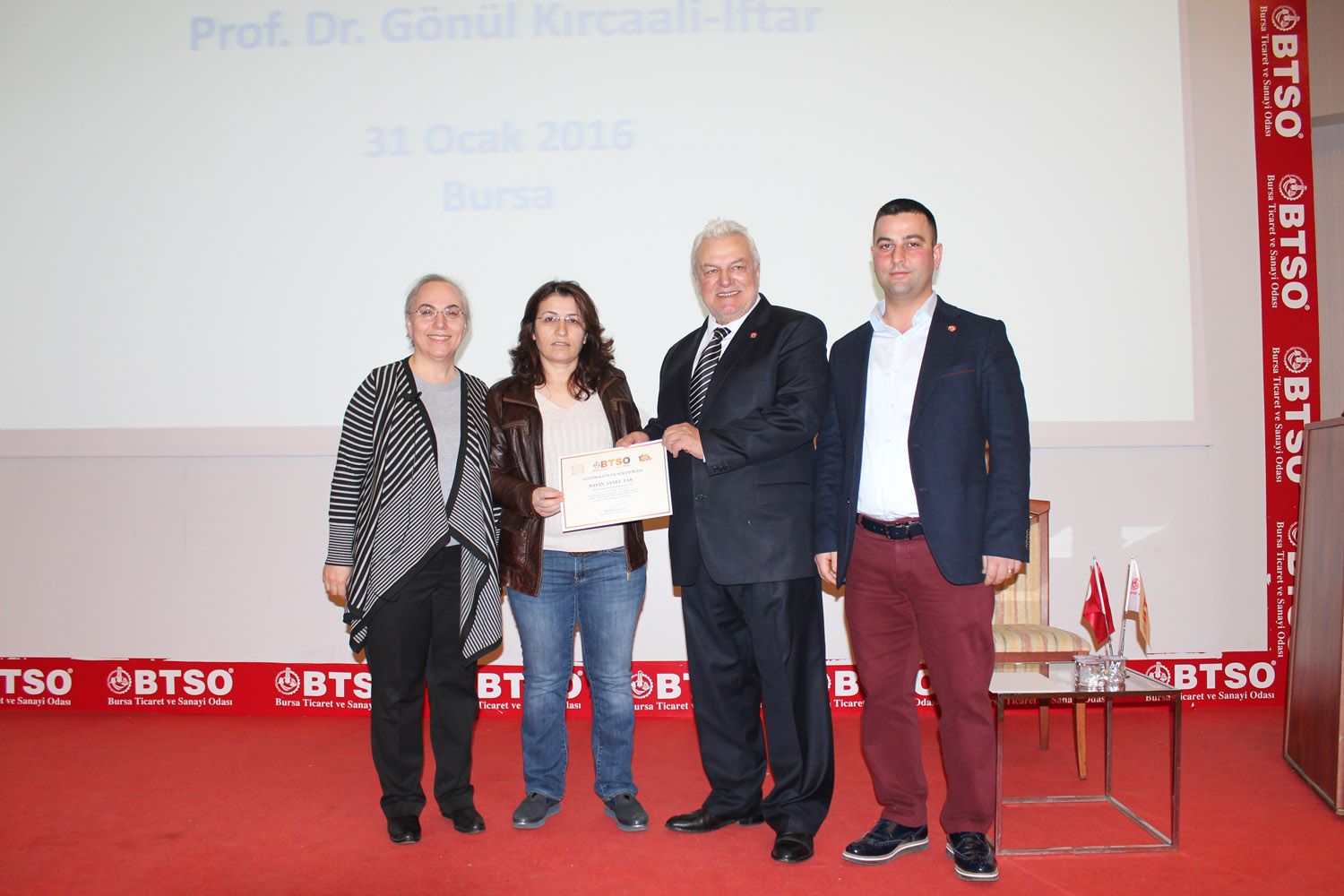Prof.Dr. Gönül Kırcaali İftar Semineri (Ocak 2016)