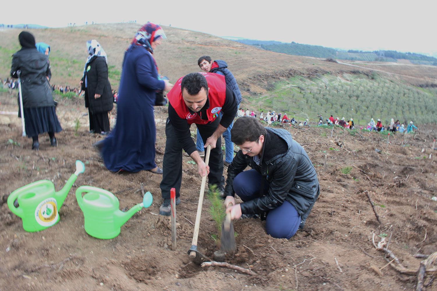 Mehmetçik Vakfı Hatıra Ormanı, Fidan Dikim Etkinliği (2016) - 28